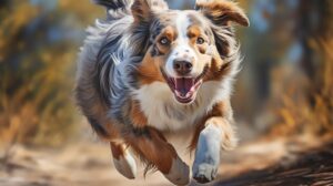 Is an Australian Shepherd a calm dog?