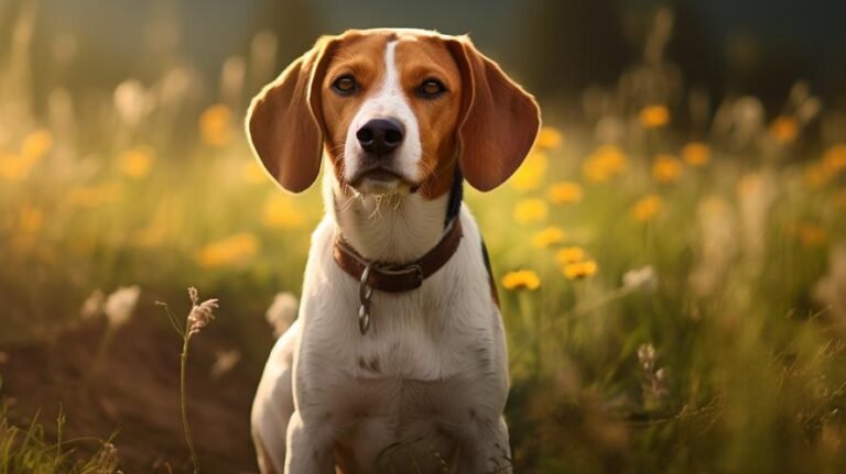 Is an English Foxhound a friendly dog?