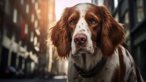 Is an Irish Red and White Setter a dangerous dog?