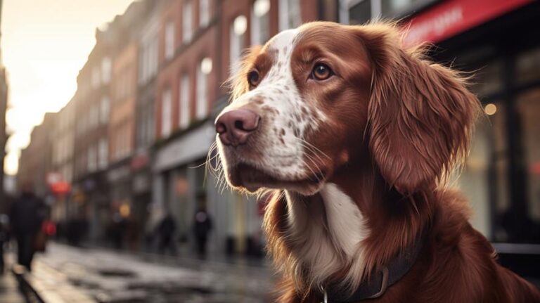 Is an Irish Red and White Setter a healthy dog?