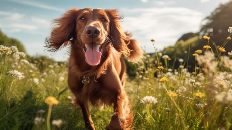 Is an Irish Setter a calm dog?