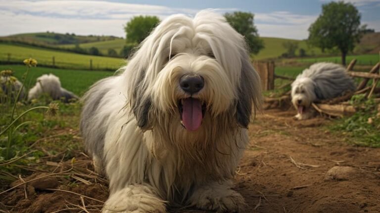 Is an Old English Sheepdog a guard dog?