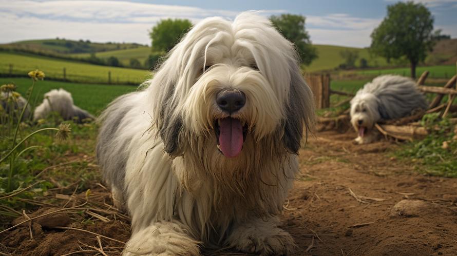 Is an Old English Sheepdog a guard dog?