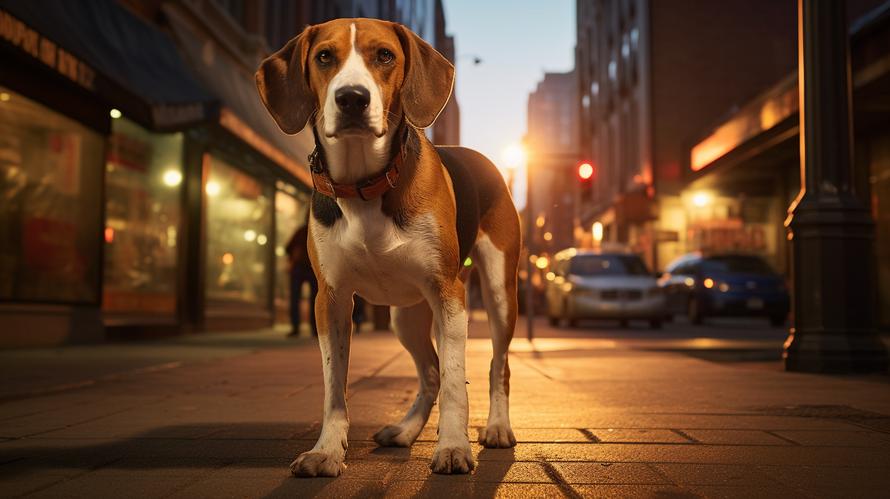 Is the American Foxhound aggressive?