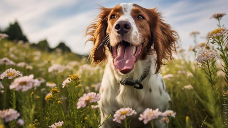 Is the Irish Red and White Setter aggressive?