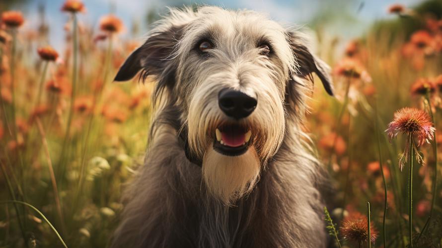 Is the Irish Wolfhound a healthy dog?