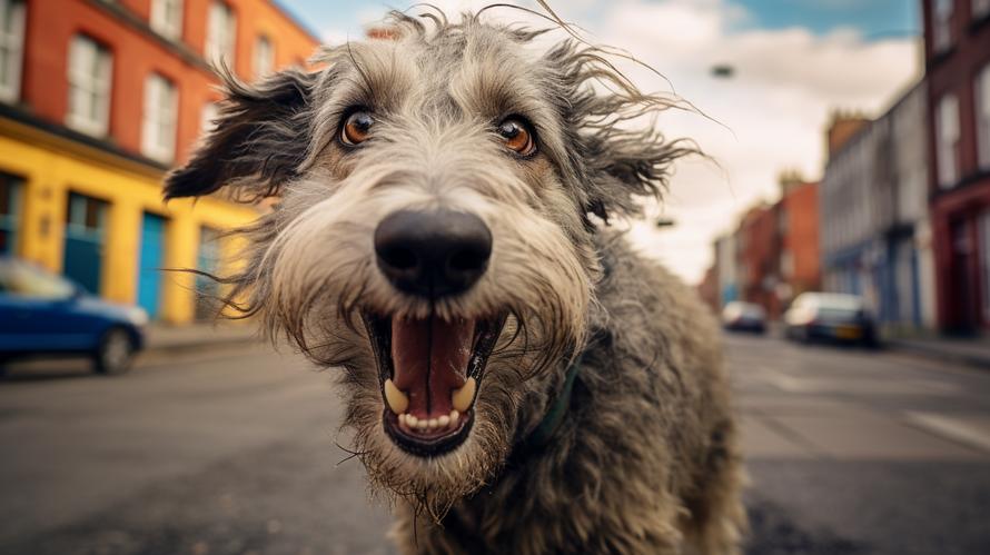 Is the Irish Wolfhound aggressive?