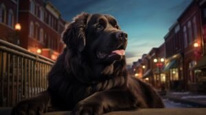 What foods does a Newfoundland dog love?