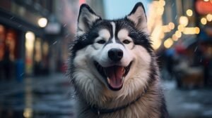 What foods does an Alaskan Malamute love?