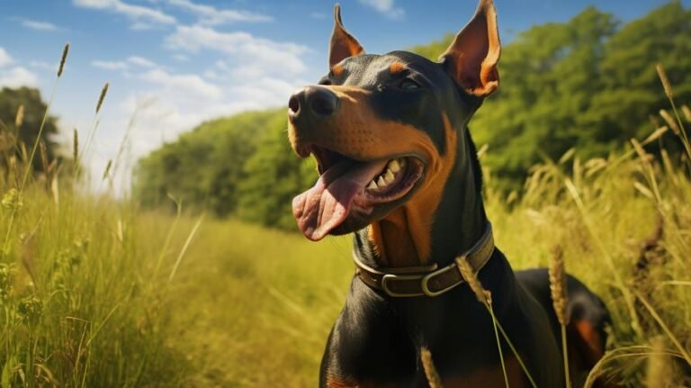 What is the best food for a Doberman Pinscher?