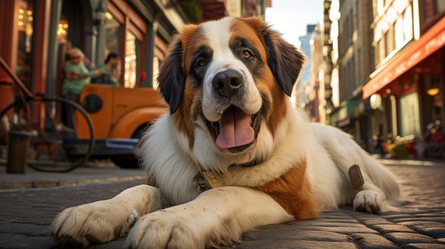 Which fruit is best for a Saint Bernard?