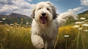 Which fruit is best for an Old English Sheepdog?