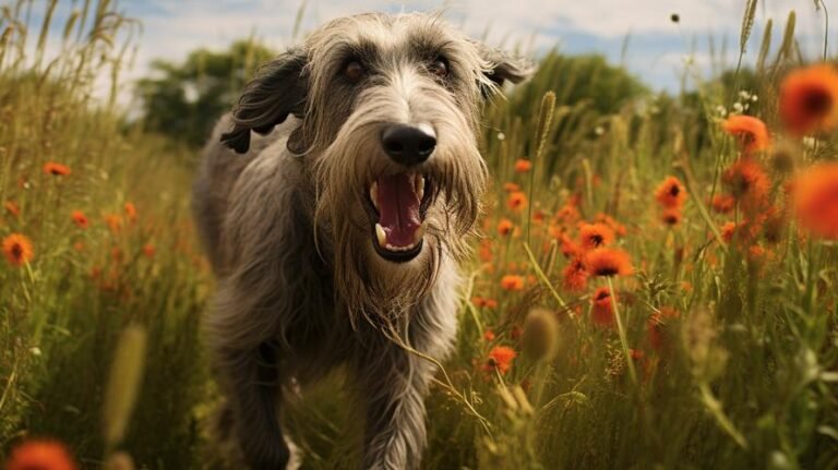 Is an Irish Wolfhound a calm dog?