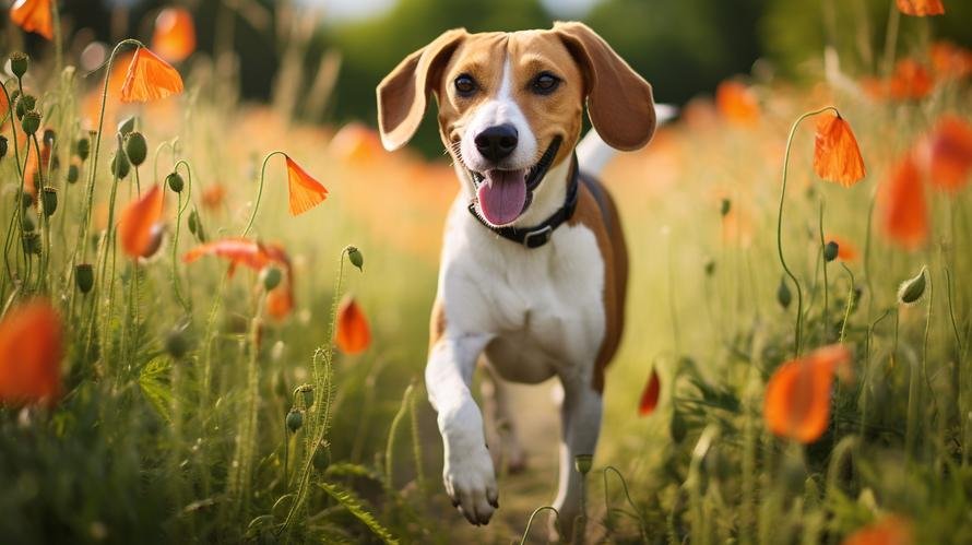 Is the English Foxhound a calm dog?