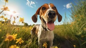 What foods does an English Foxhound love?